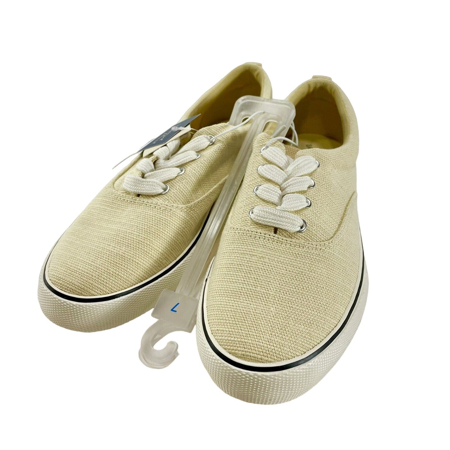 Women's Size 7 Molly Vulcanized Lace-Up Sneakers - Universal Thread, Yellow