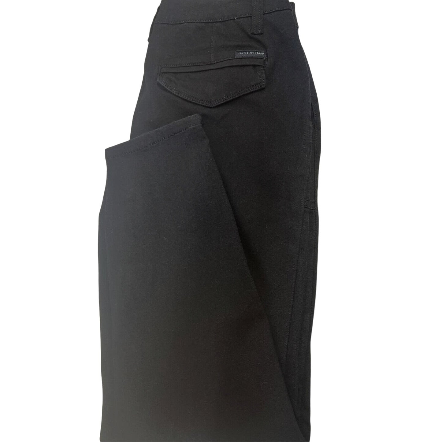 Sanctuary Social Standard Women's Logan Stretch Utility Pant (Size 4, Black) NWT