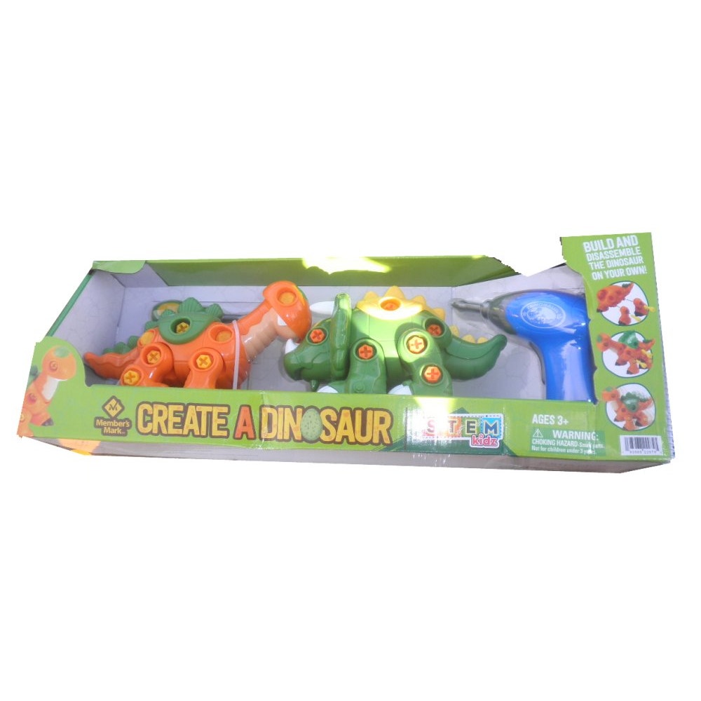 Create-A-Dinosaur Building Set for Years 3+, 61 piece set, Free Shipping
