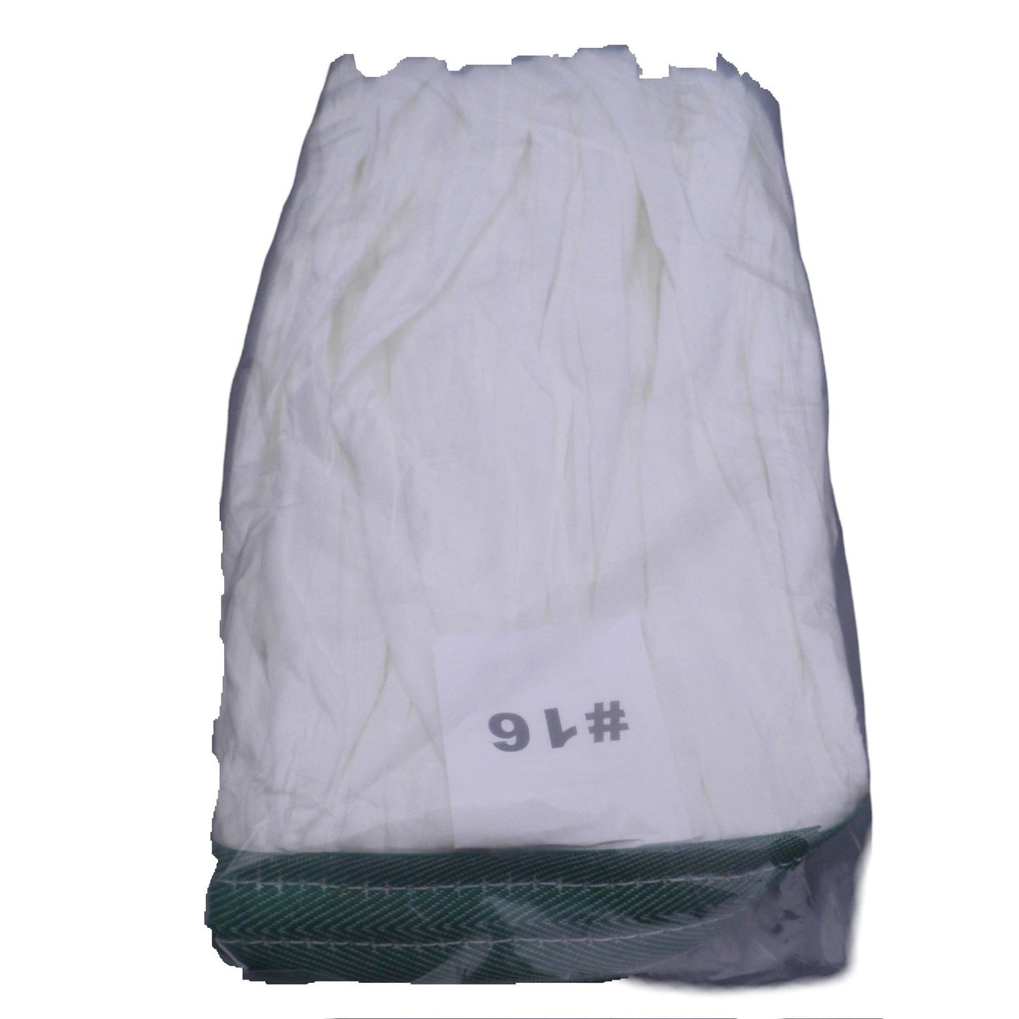 6-PK Commercial Non-Woven #16 Cut End Wet Mops w/ 1.25" Headband
