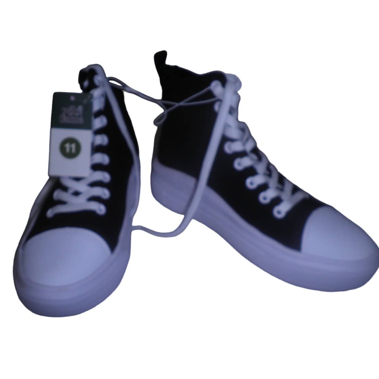 Women's Fallon High-Top Sneakers - Wild Fable Black 11, NWT