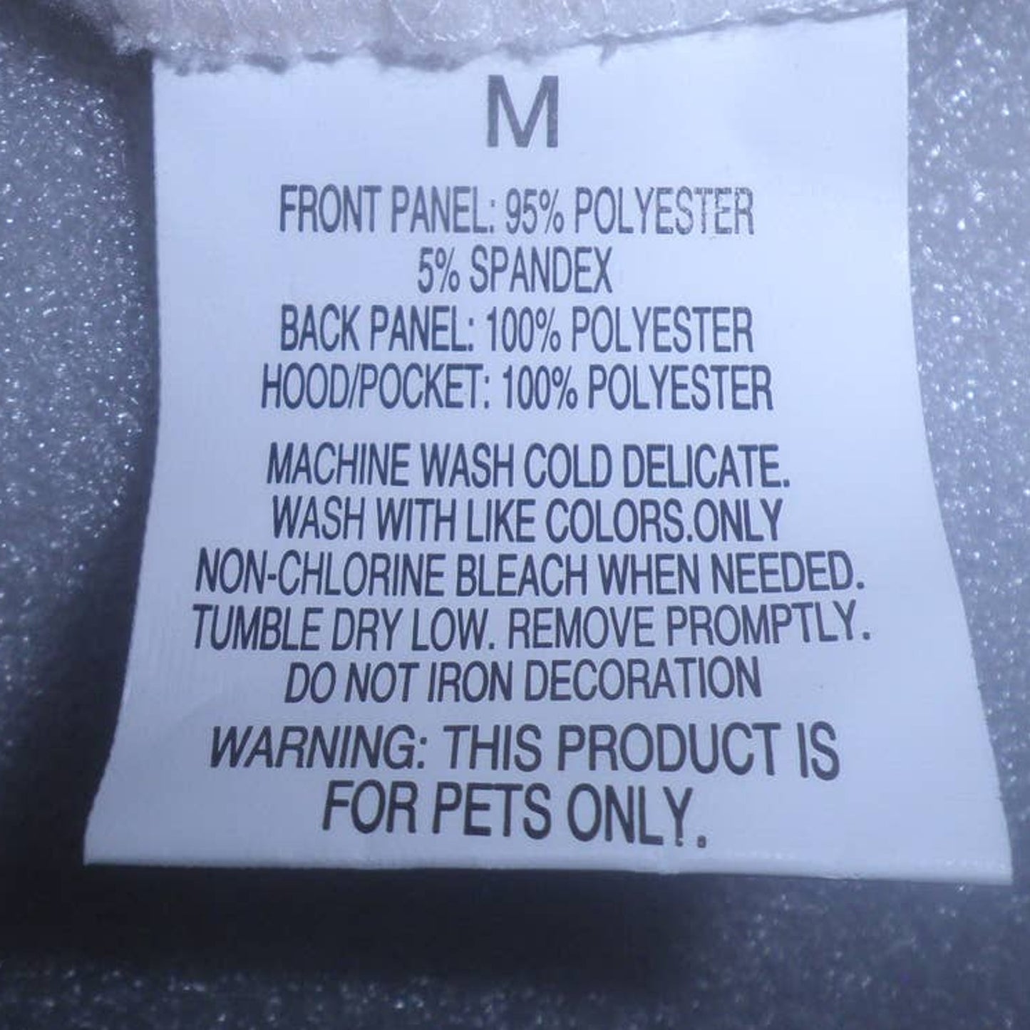 Lightweight Fleece Pet Sweatshirt - Squirrel Patrol, Gray - MD - Boots & Barkley