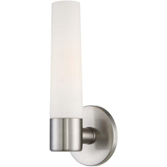 Good Lumens Indoor Lighting, 1-Light Fixture, 60W, Brushed Nickel Finish