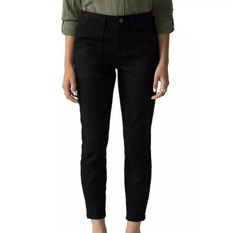 Sanctuary Social Standard Women's Logan Stretch Utility Pant (Size 4, Black) NWT