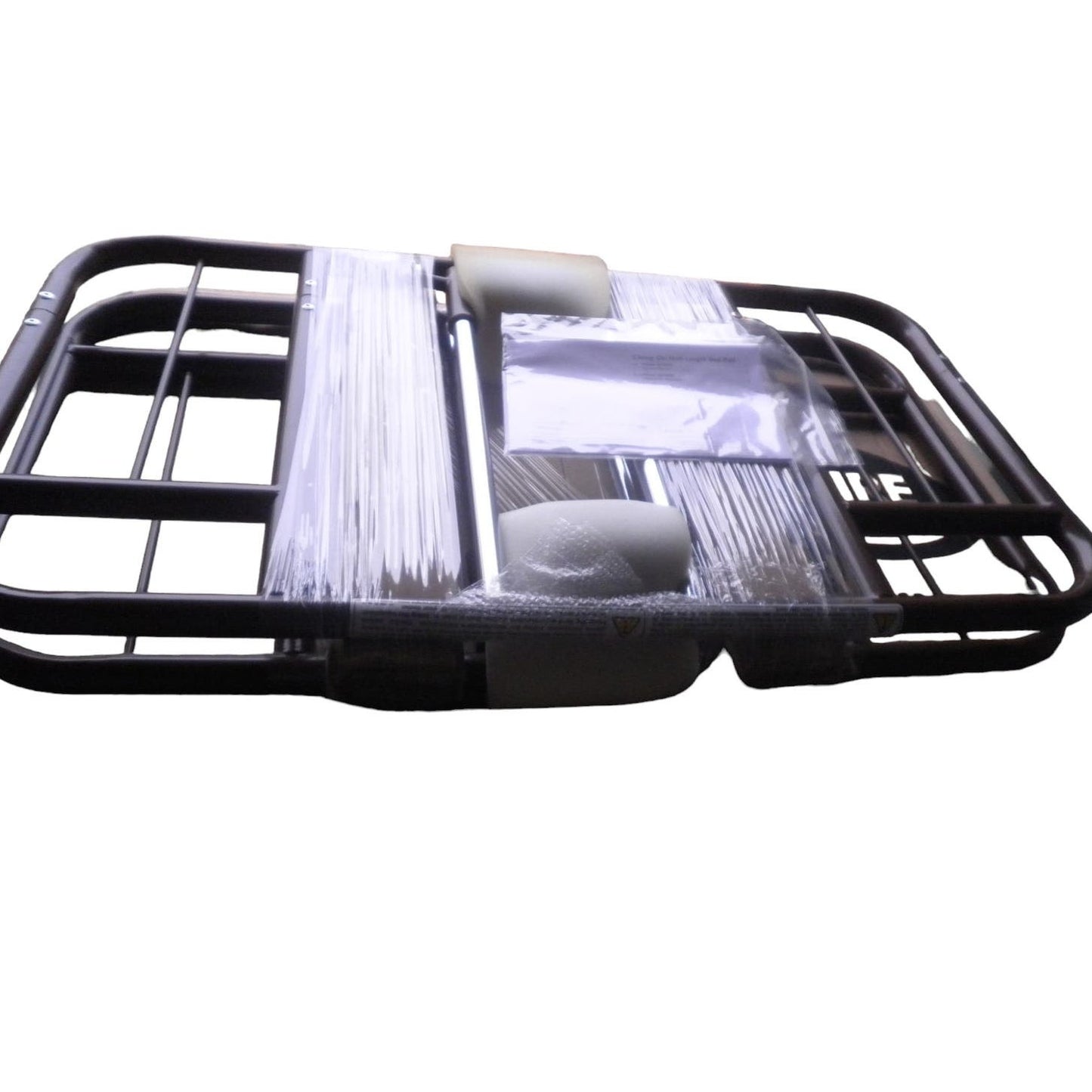 Invacare 6630DS Clamp-On Half-Length Rails (2) for Homecare Bed, Brown