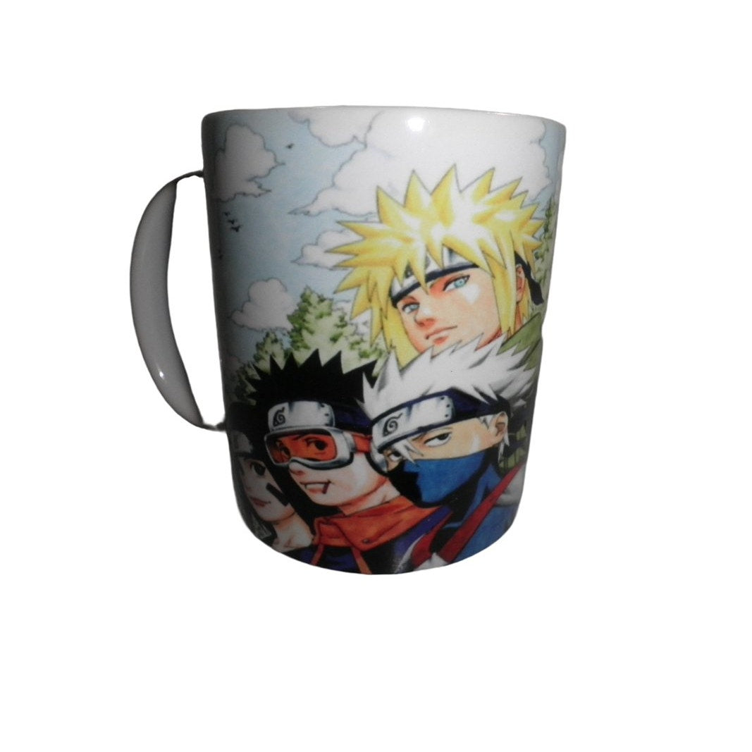 New Naruto and Friends Anime 12 oz. Mug- Free Shipping