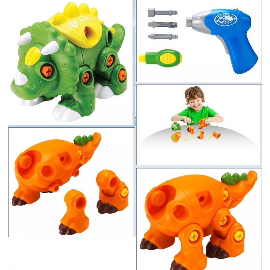 Create-A-Dinosaur Building Set for Years 3+, 61 piece set, Free Shipping