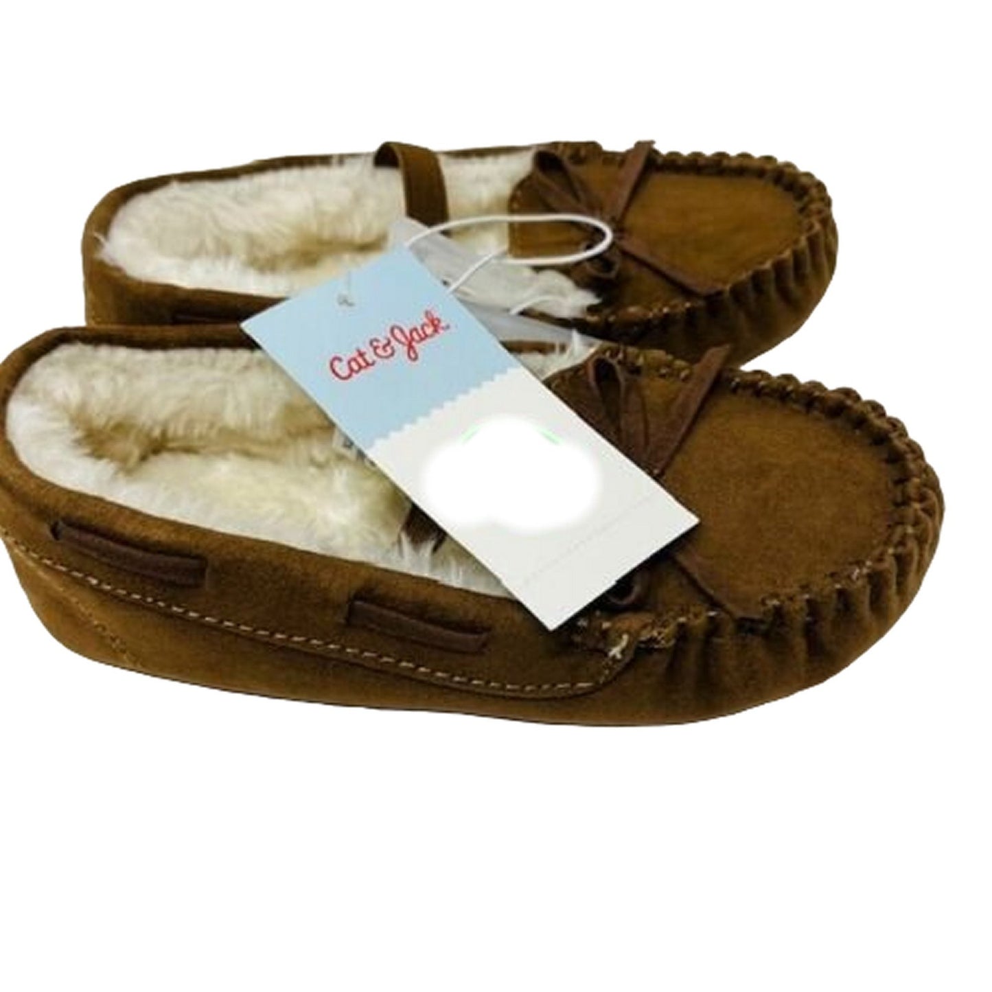Celina, Dark Chestnut, Size 7 Girls' Moccasin Slippers - Cat & Jack + Free Ship
