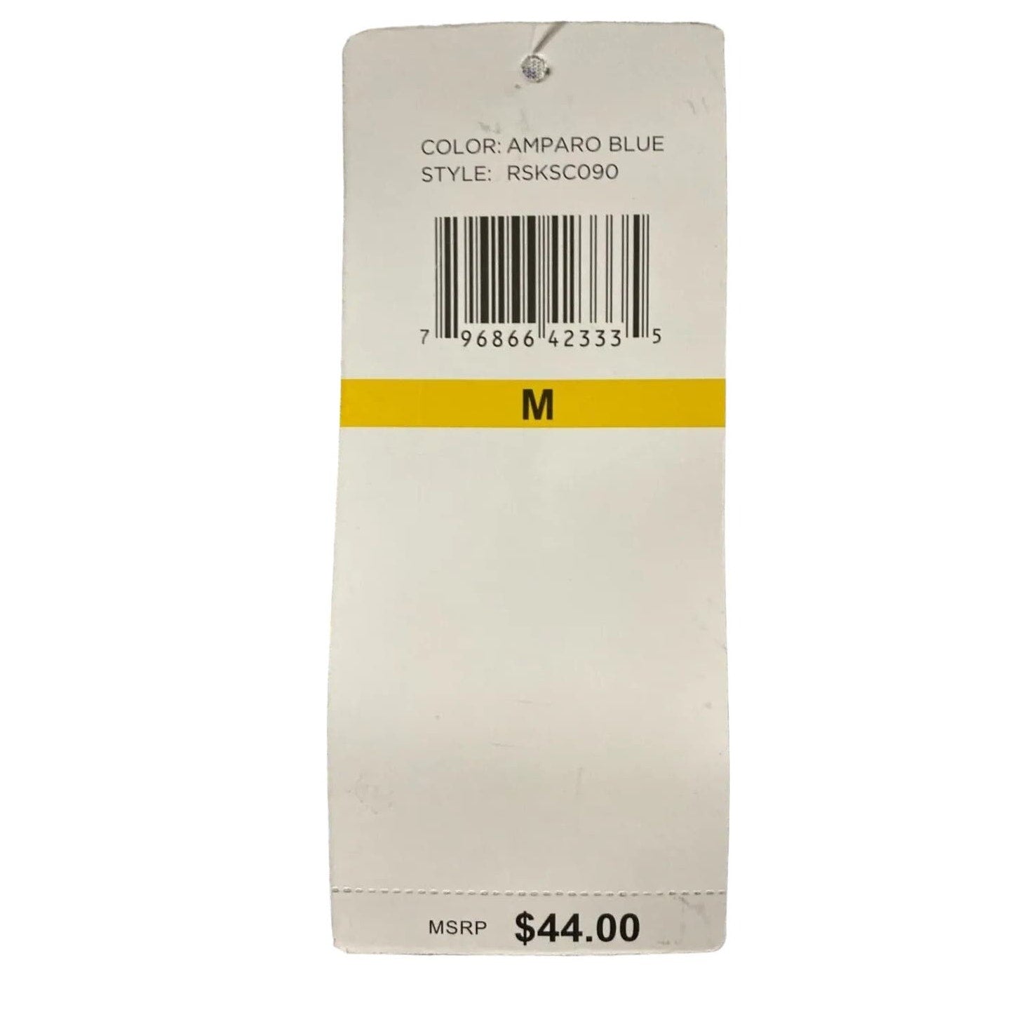 Perry Ellis, Rafaella Sportswear, V-Neck Paisley Blouse, Amparo Blue, Medium