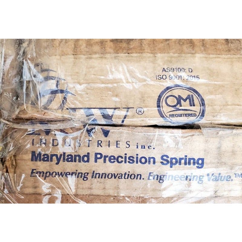 (Lot of 2), 10.0 Universal Constant Force Springs from Maryland Precision Spring