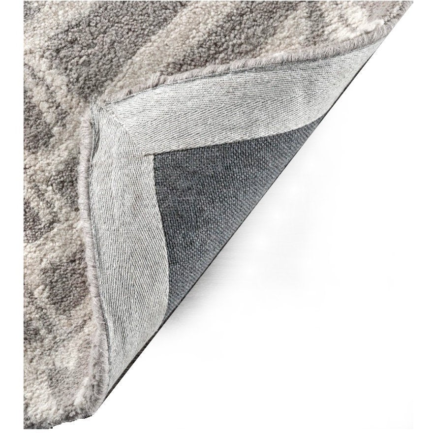 nuLOOM Alex Geometric Hand Tufted Wool Area Rug, 5 FT x 8 FT, Beige - Free Ship [Local Pickup $50]