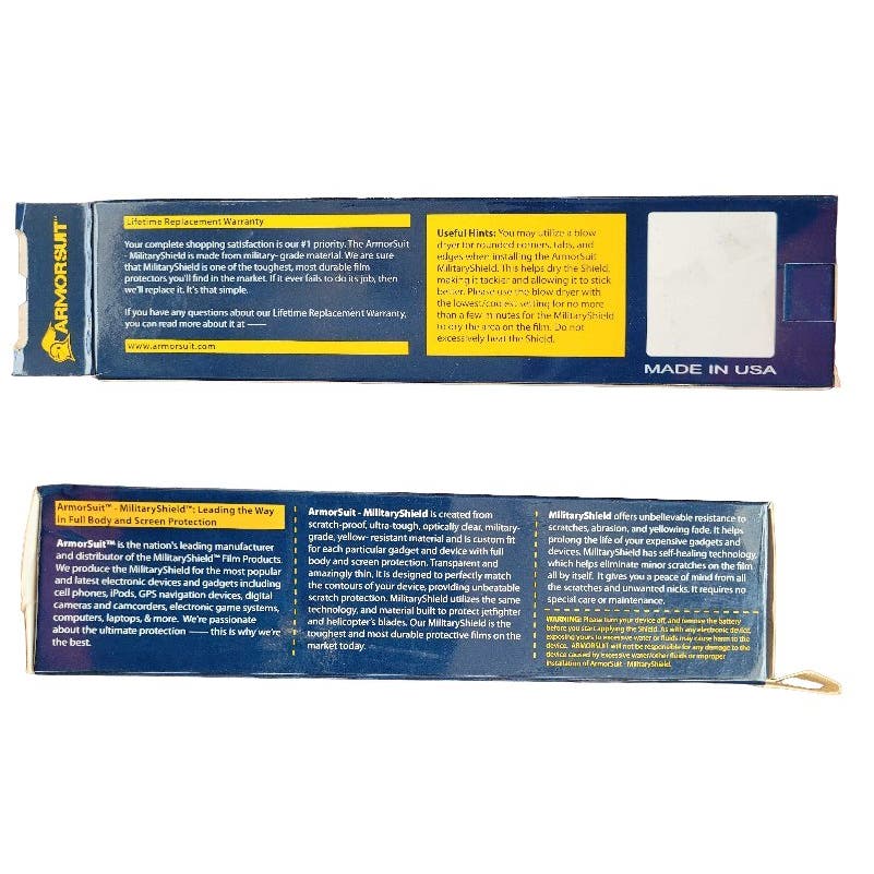 ArmorSuit MilitaryShield Screen Protector 101-341 (6-Pack) For (44mm) Film