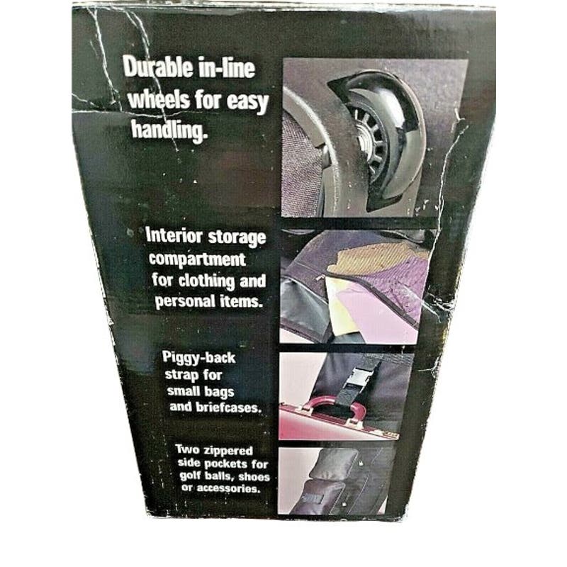 Alien Golf Deluxe Padded Travel Cover With Roller Wheels #11598