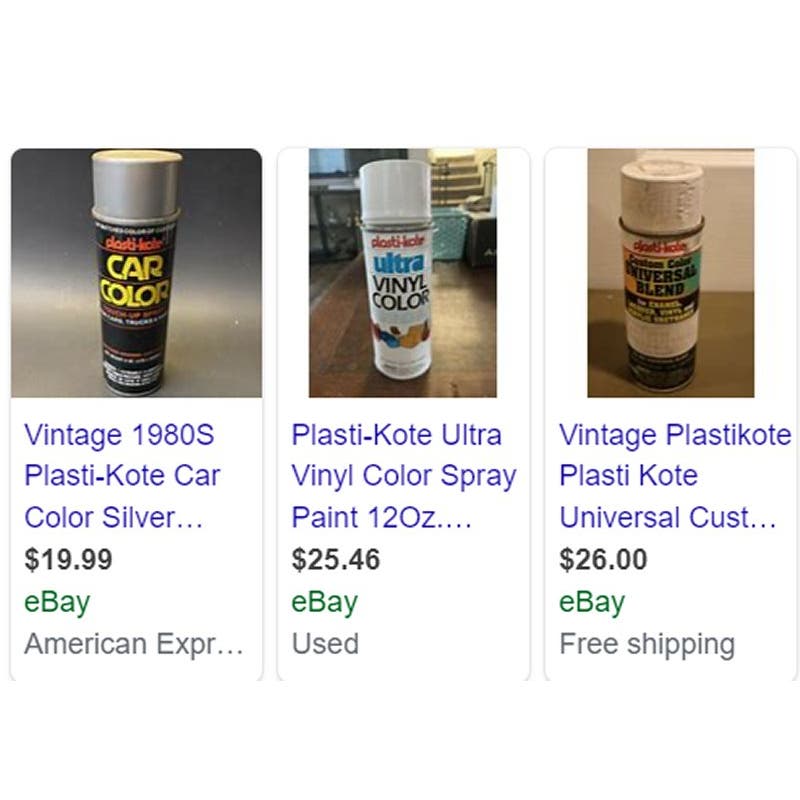 PlastiKote General Motors 7129 GM7129 Vintage Auto Spray Paint 6 oz.