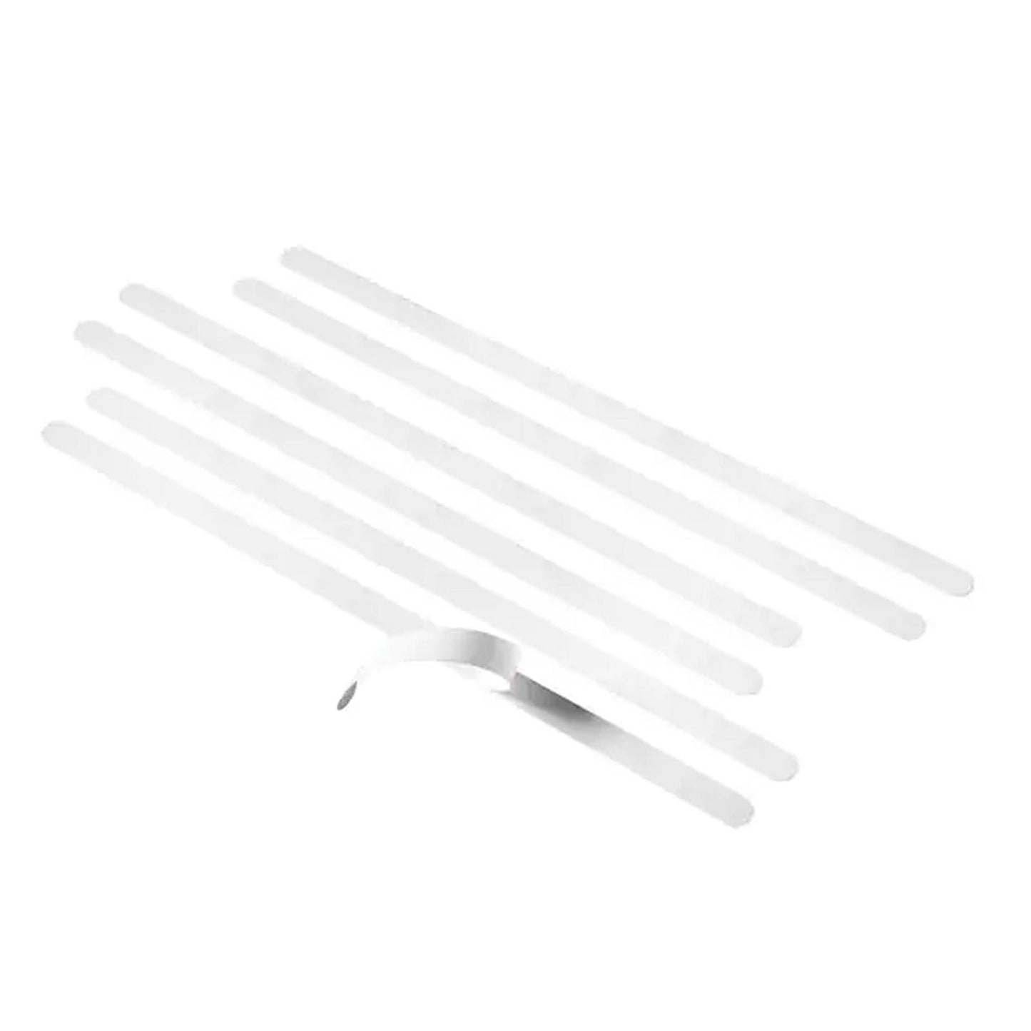 Glacier Bay Non Slip Tub Tread Strips in White (6-Pack), Showers, Tubs, Steps...
