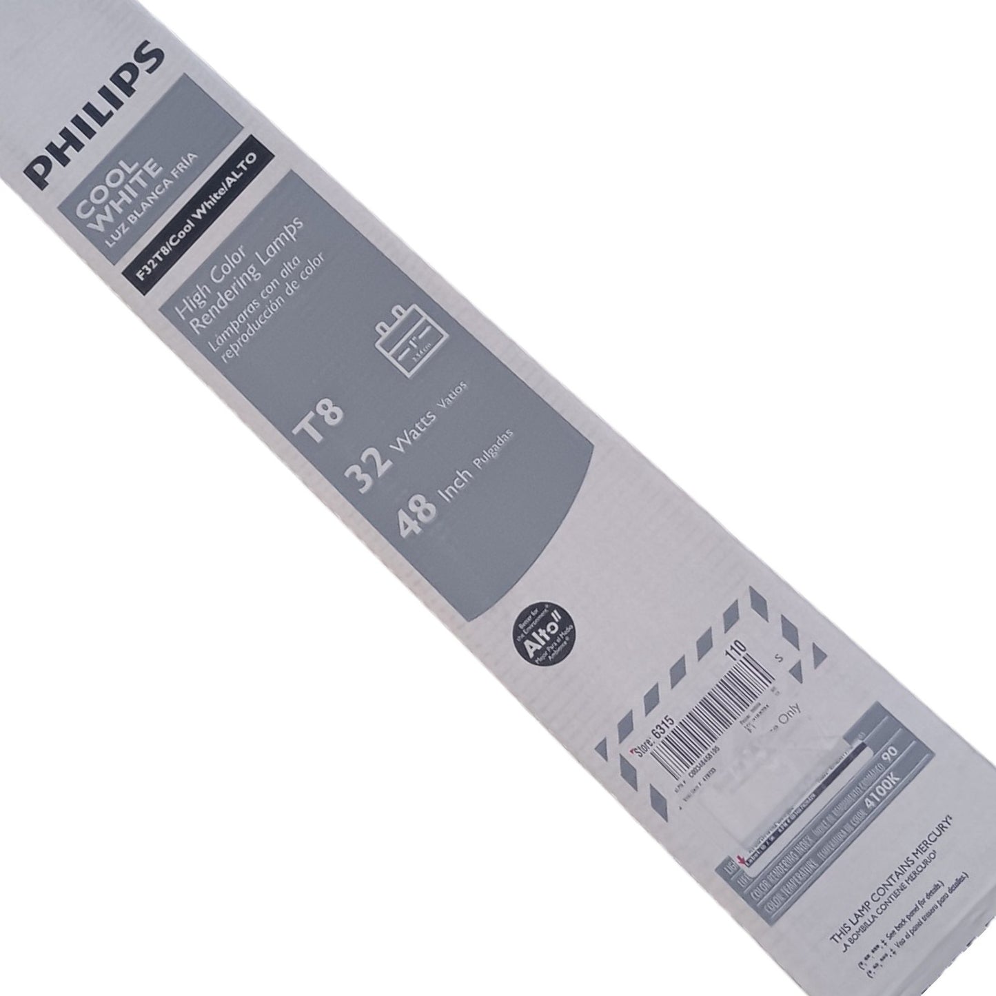 Philips 3W 4 ft. Cool White Linear T8 Tube Light Bulb (30-Pack) LOCAL PICKUP