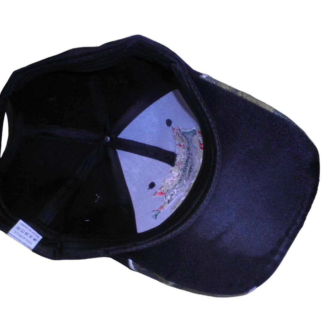 Embroidered Kiss My BASS Fishing Baseball Cap, Black, Strapback, Trucker Hat