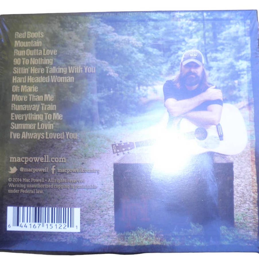 Southpaw [audioCD] Mac Powell, Country Rock Music, NIP