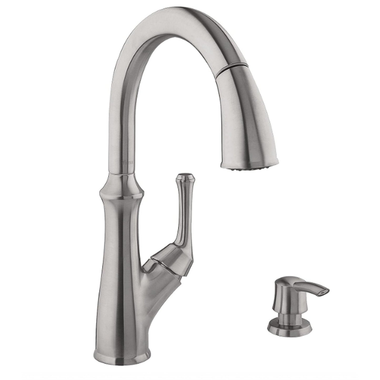 Pfister Tamera 1-handle Pulldown Faucet & Soap Dispenser, Stainless Steel Finish