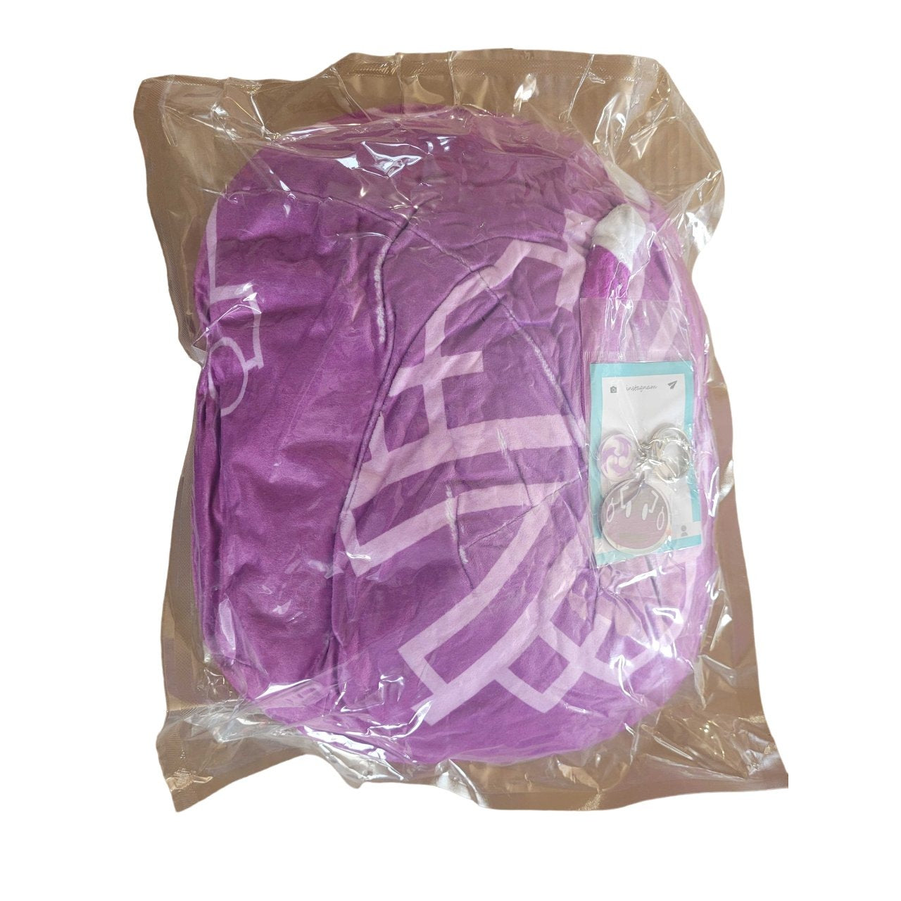 2 Anime Genshin 13" Impact Slime Ball Plushies - Wind & Lightning w/ Keychains