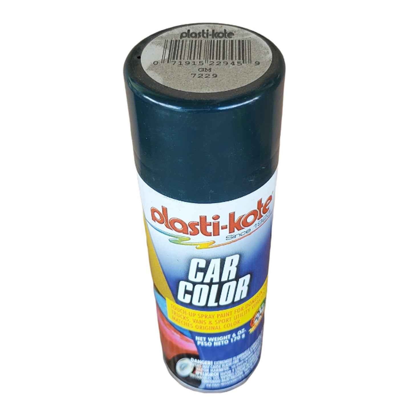 PlastiKote General Motors 7229 GM7229 Vintage Auto Touch-Up Green Paint 6 oz.