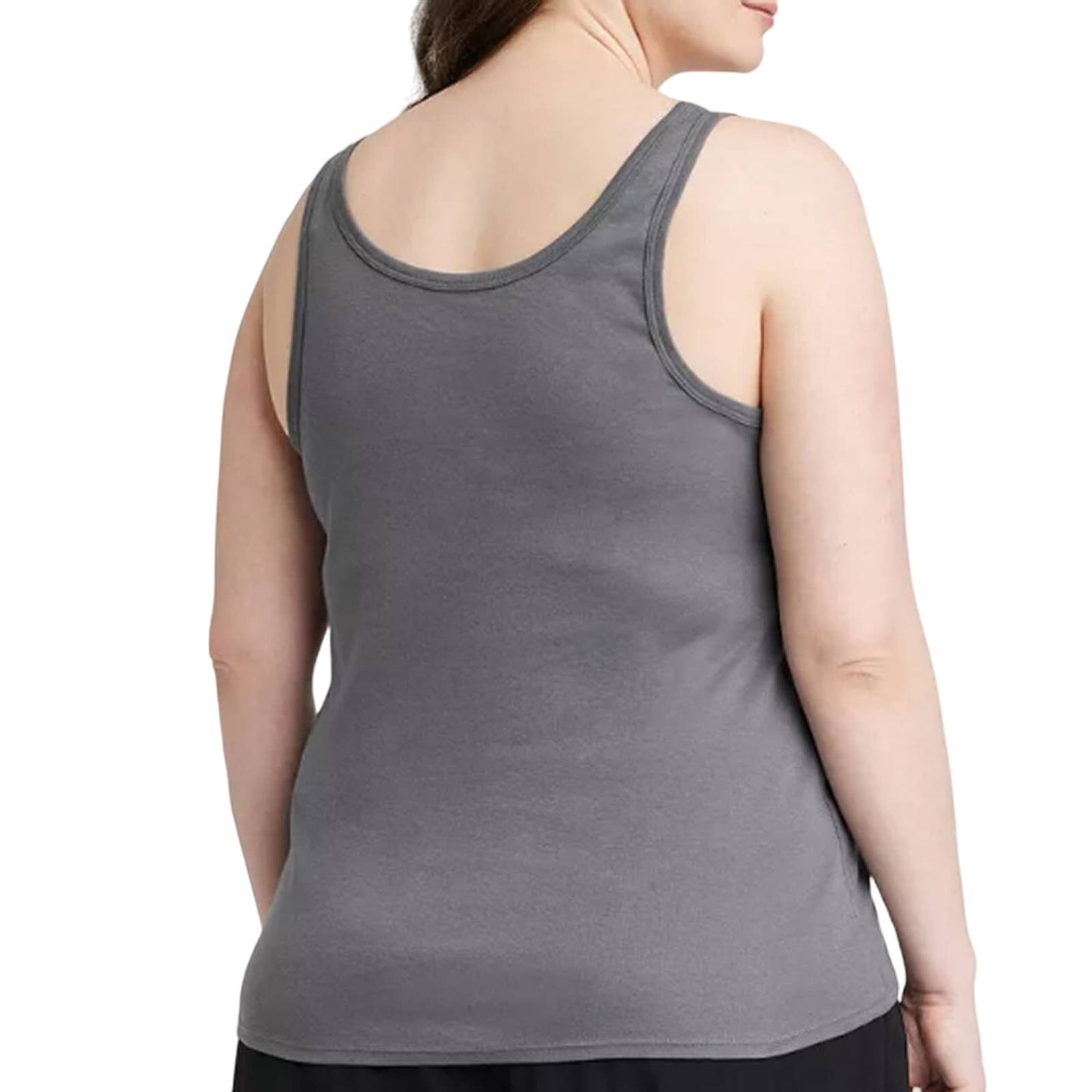 A New Day, Women's 2XL (20-22) Tank Top, Heather Gray, 2X-Large