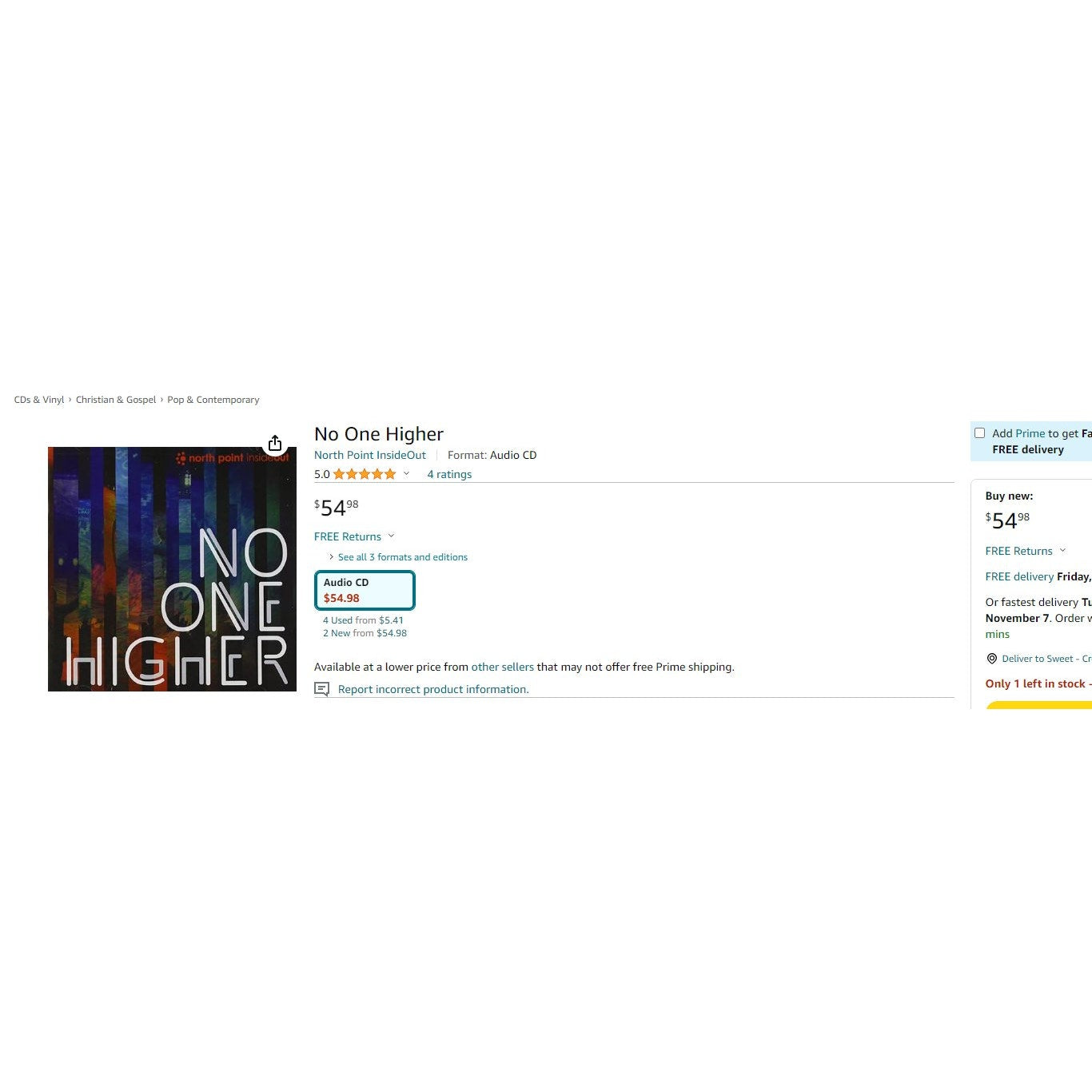 No One Higher, Northpoint Music, NIP, Producer Matt Williams & Kevin Ragsdale