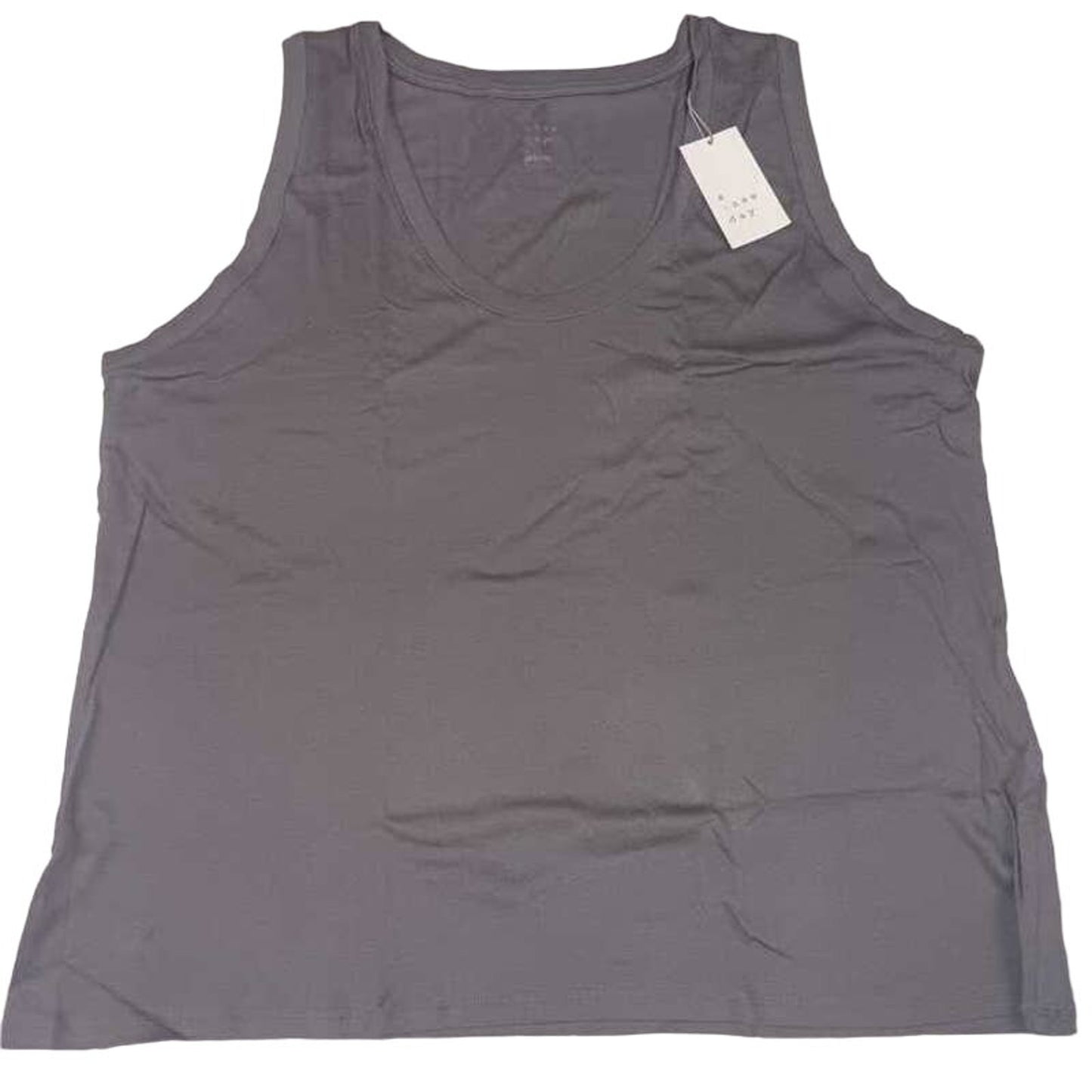 A New Day, Women's 2XL (20-22) Tank Top, Heather Gray, 2X-Large