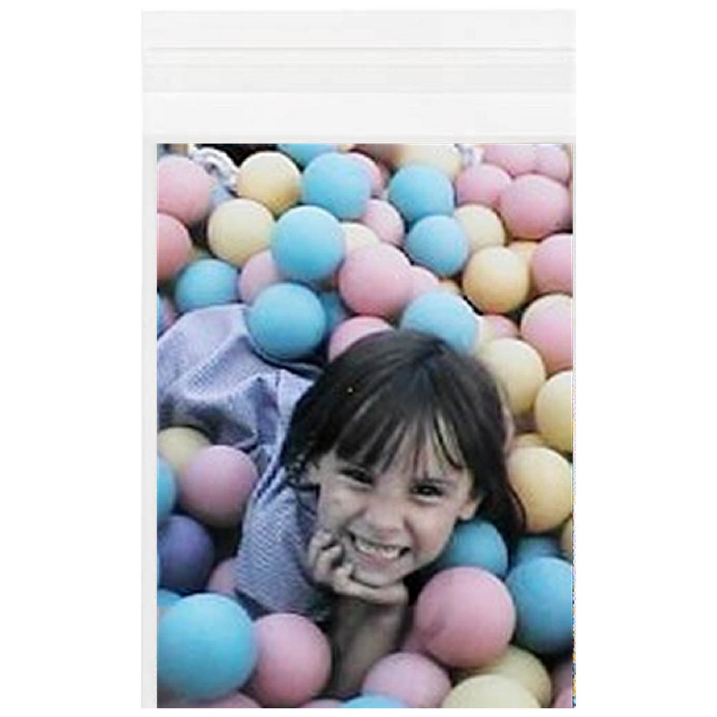 Clearbags Crystal Clear Bags w/ Flap 5 1/4" x 7 1/8" 100-Pk B75S, Photo/Cards..