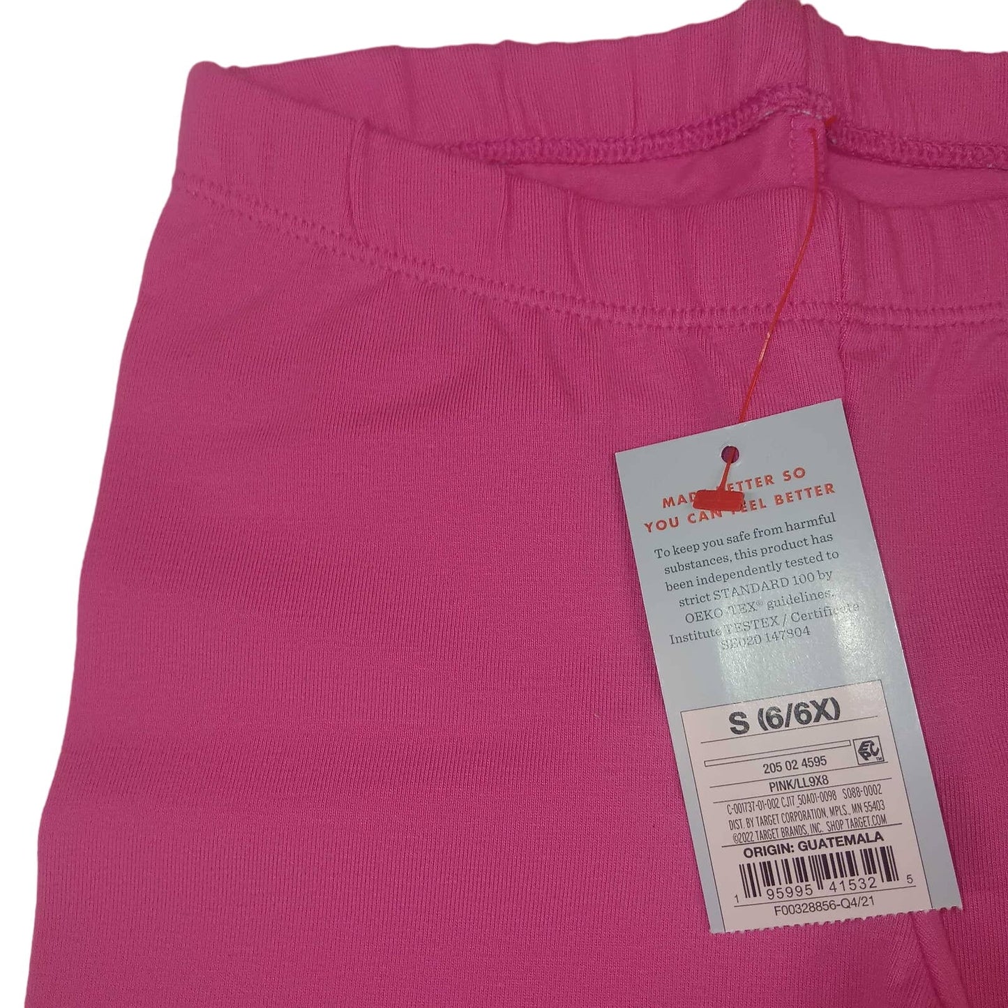 Girls' Capri Leggings - Cat & Jack, Pink, Size Small (6/6X)