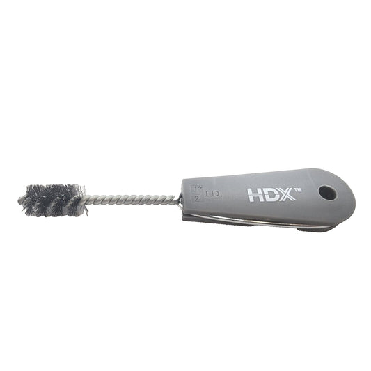 HDX 1/2 in. Heavy-Duty High Carbon Steel Bristles Fitting Brush - Free Shipping