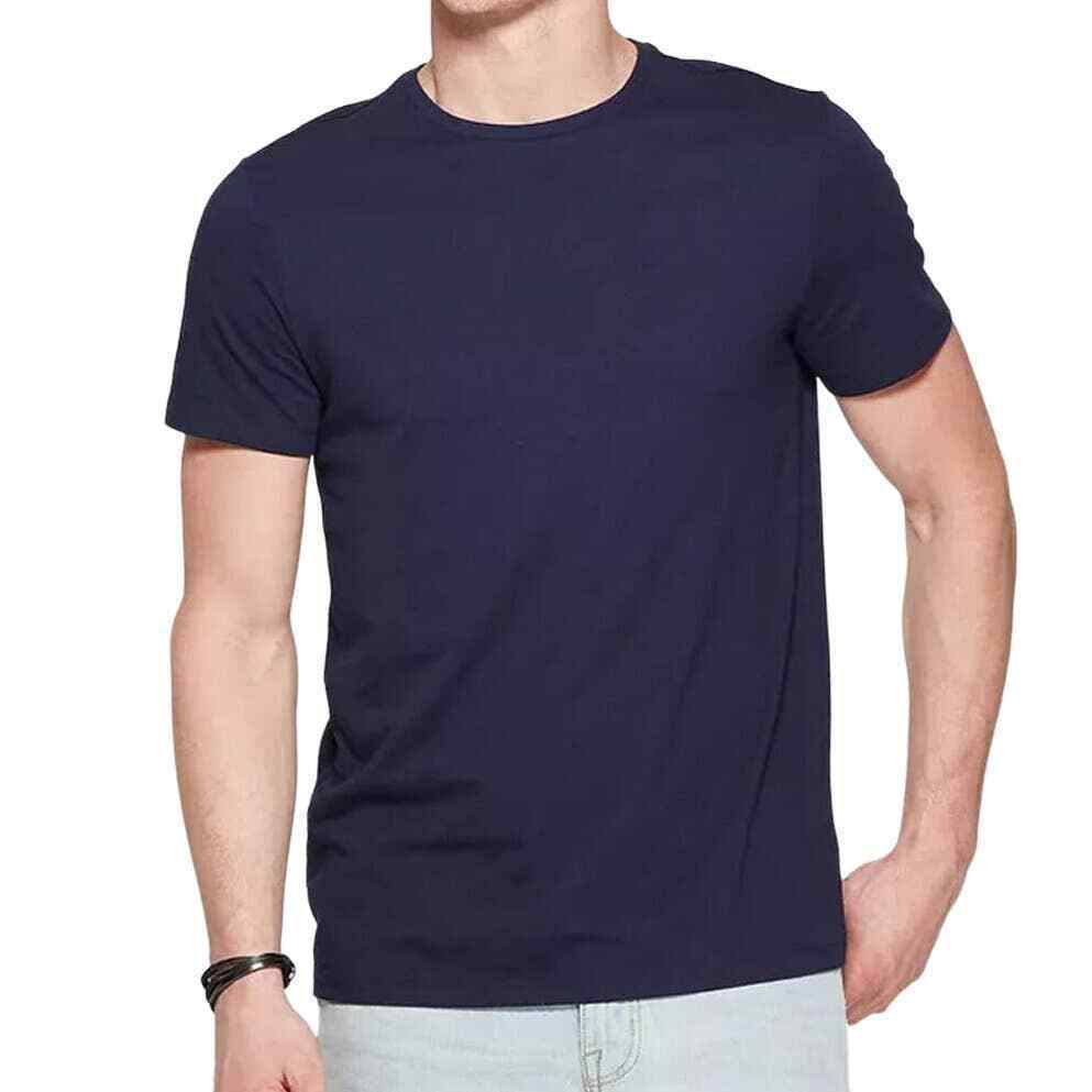 (2-PK) Men's Casual Fit Every Wear SS T-Shirt - Goodfellow & Co Xavier Navy SM